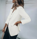 Chic Solid Color Blazer for All Occasions