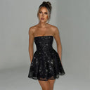 Glittery Short Party Dress for Special Occasions