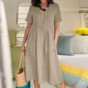 Chic Cotton Dress for Effortless Style