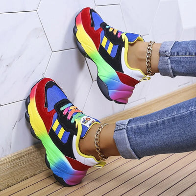 Vibrant Chunky Sneaker Collection