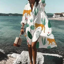 Chic Midi Shirt Dress for Women