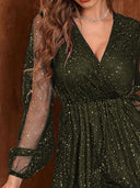 Balloon Sleeve Mini Dress for Chic Style
