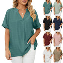 Chic Women's Summer Blouse in Soft Fabrics