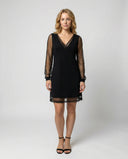 Chic V-Neck Evening Dress for Any Occasion