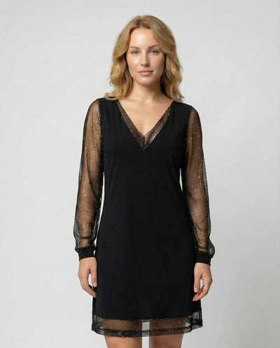 Chic V-Neck Evening Dress for Any Occasion