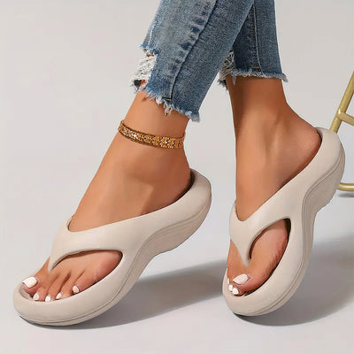Chic Platform Flip Flops for Summer Outings