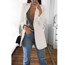 Chic Women's Long Blazer Jacket