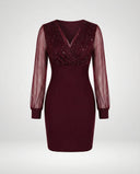 Stunning Sequin Evening Dress for Women