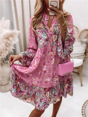 Chic Layered Floral Dress for Every Occasion