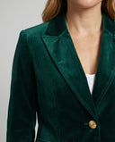 Chic Women's Velvet Blazer | Sophisticated Style