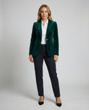 Chic Women's Velvet Blazer | Sophisticated Style