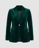 Chic Women's Velvet Blazer | Sophisticated Style