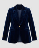 Chic Women's Velvet Blazer | Sophisticated Style