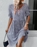 Floral Pattern Dress for Effortless Style