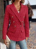 Chic Double-Breasted Blazer for Sophisticated Style