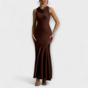 Satin Maxi Dress for Special Occasions
