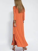 Chic Long Slimming Dress for Effortless Style