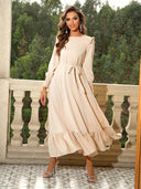 Leila Tie Belt Maxi Dress Collection