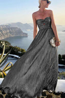 Chic Off-Shoulder Maxi Dress for Women