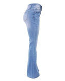 High Waist Bootcut Jeans for Effortless Style