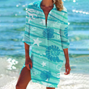 Chic Women's Beach Dress for Sunny Days