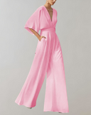 Chic Wide-Leg Romper for Effortless Style