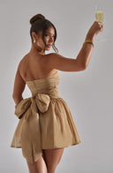 Chic Glittering Gold Dress for Any Occasion