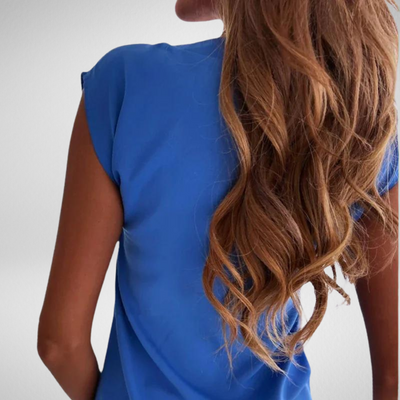 Jana V-Neck Blouse - Chic Staple Top
