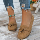 Reagan – Chic Bow Loafers for Any Occasion