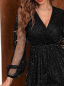 Balloon Sleeve Mini Dress for Chic Style