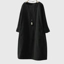 Chic Corduroy Midi Dress for Every Occasion