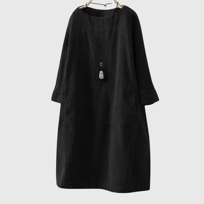 Chic Corduroy Midi Dress for Every Occasion