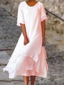 Stylish Block Slit Dress for Any Occasion
