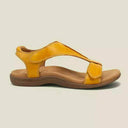Heidi Solid Color Sandals with Velcro