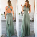 Chic Elastic Strap Wrap Dress