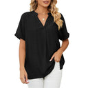 Chic Women's Summer Blouse in Soft Fabrics