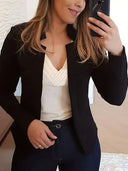 Chic Women's Blazer Jacket in Stylish Design