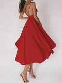 Chic V-Neck Strap Dress for Any Occasion