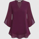 Chic Blouse for Office and Evening Wear