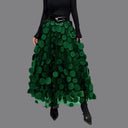 Chic Polka Dot Maxi Skirt for Fashionista