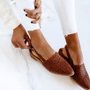 Orthopedic Woven Flat Sandals for Summer