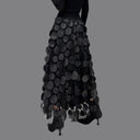 Chic Polka Dot Maxi Skirt for Fashionista