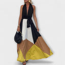 Nava - Open Back Maxi Dress for Special Occasions