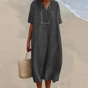 Chic Linen Dress for Effortless Style