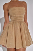 Chic Glittering Gold Dress for Any Occasion