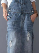 Chic Denim Overall Dress for Effortless Style
