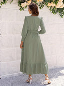 Leila Tie Belt Maxi Dress Collection