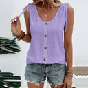 Chic Round Neck Women's T-Shirt