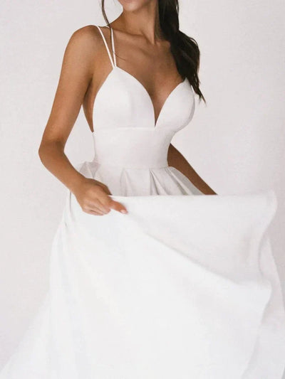 Chic V-Neck Strap Dress for Any Occasion