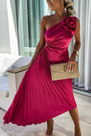 Wedding Guest Dress with Floral Design